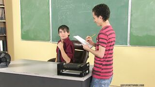 Gay Teacher Fantasy Comes True